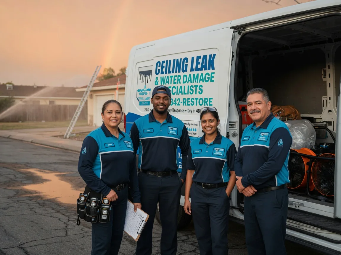Ceiling Leak Cleanup company in San Jacinto, CA