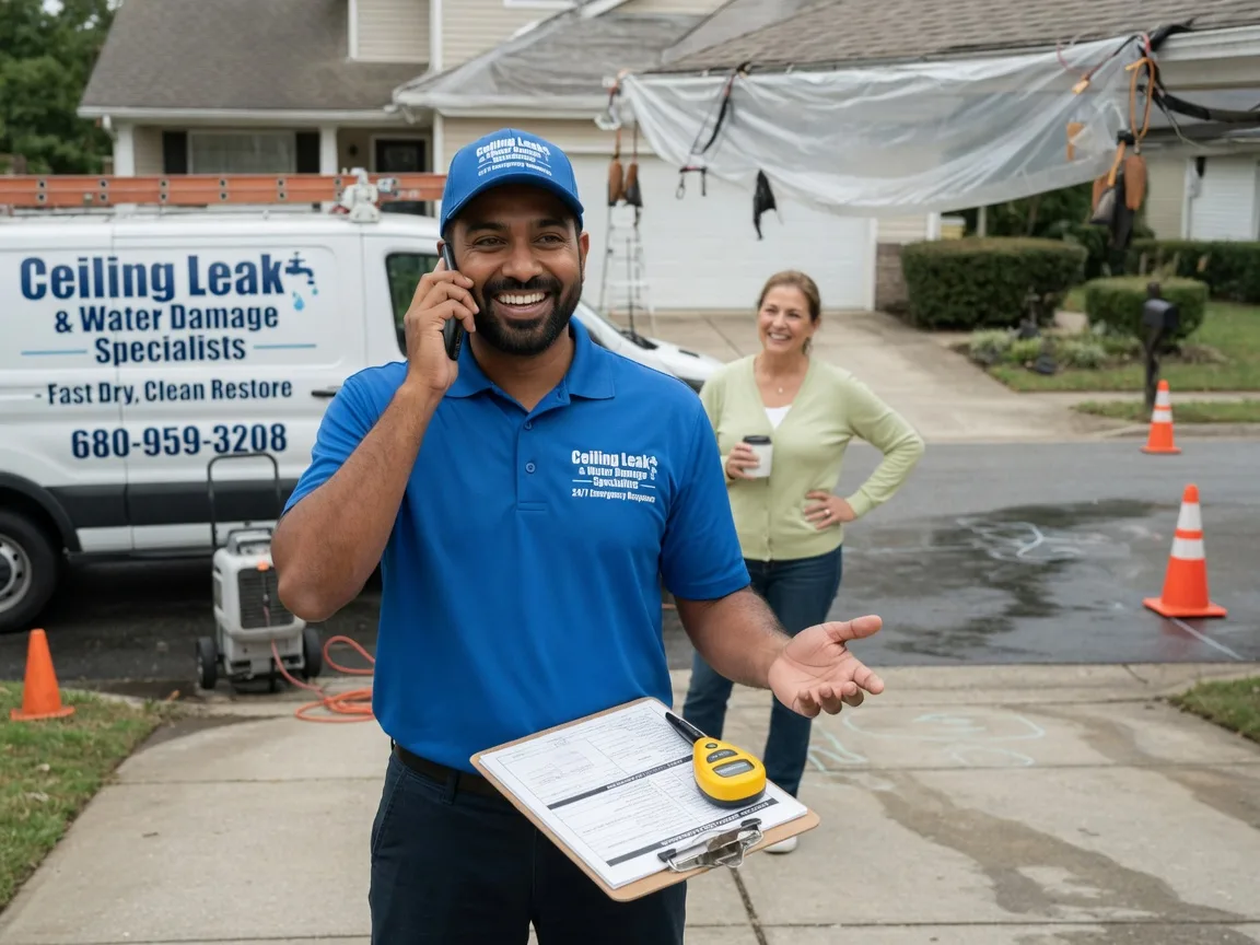 Ceiling Leak Cleanup San Jacinto, CA FAQs